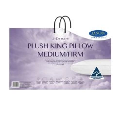 J-Dream Plush 1100g King Medium Firm Pilow