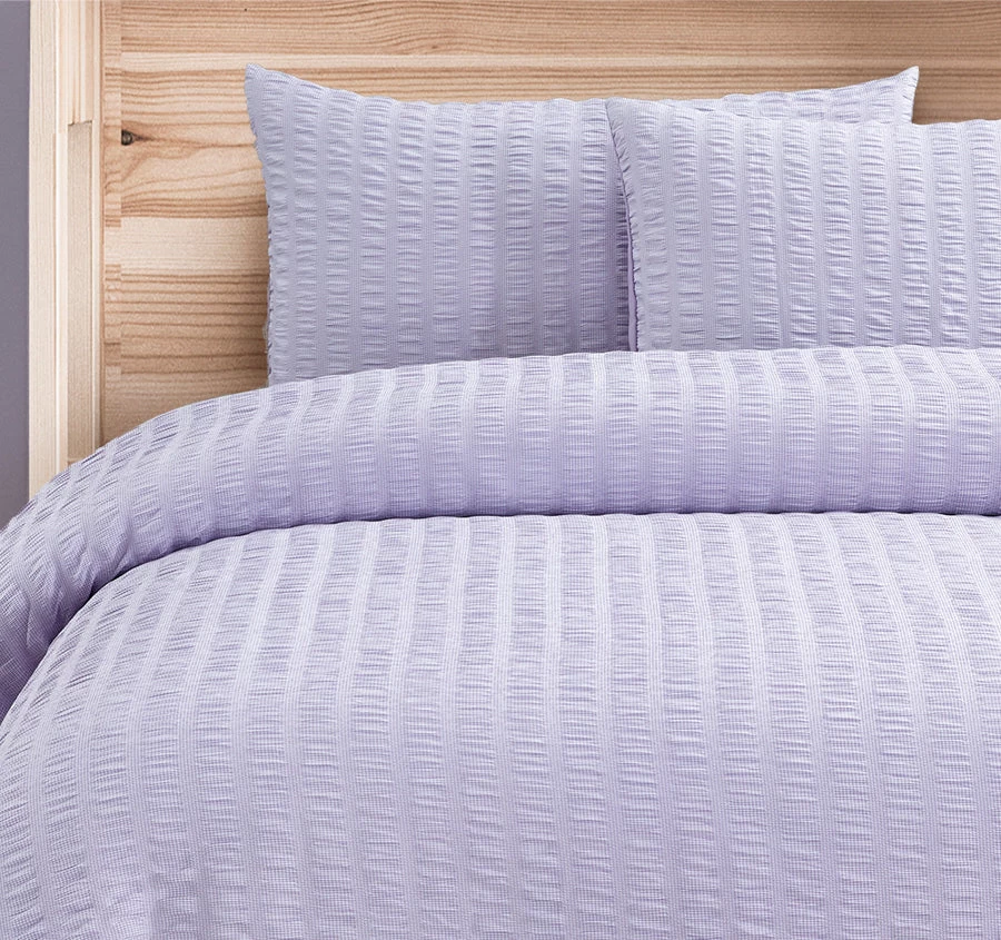 Ainsley Quilt Cover Set Range Lilac - Image 4