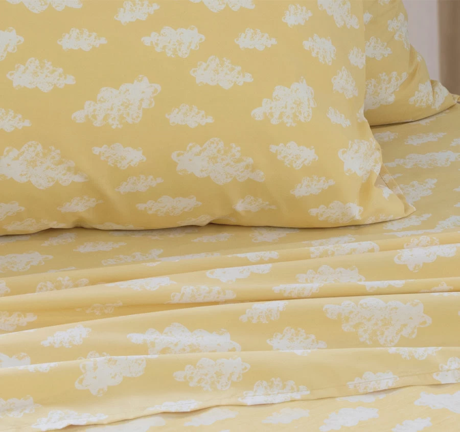 Clouds Sheet Set Range Yellow - Image 3