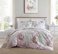 Laura Ashley Ailyn Quilt Cover Set Range Rose