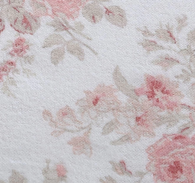 Laura Ashley Lisalee Printed Flannelette Cotton Sheet Set Range Pink - Image 3