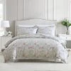 Laura Ashley Melany Quilt Cover Set Range Pink And Grey