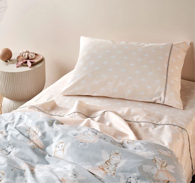 Dreamland Sheet Set Range Peach