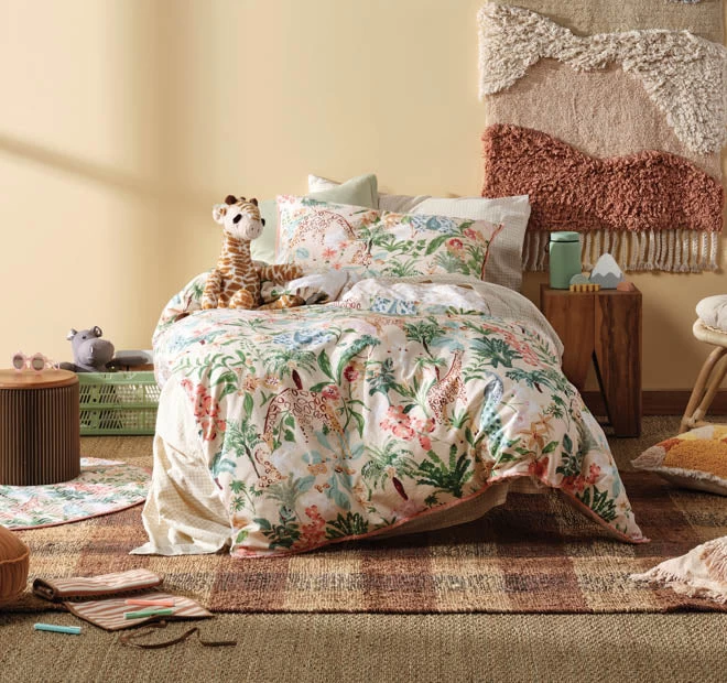 Gentle Giants Quilt Cover Set Range Multi