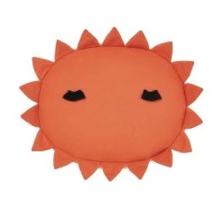 Novelty Filled Cushion Happy Sun Apricot