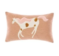Magic Gallops 35x55cm Filled Cushion Latte