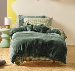 Milly Quilt Cover Set Range Teal