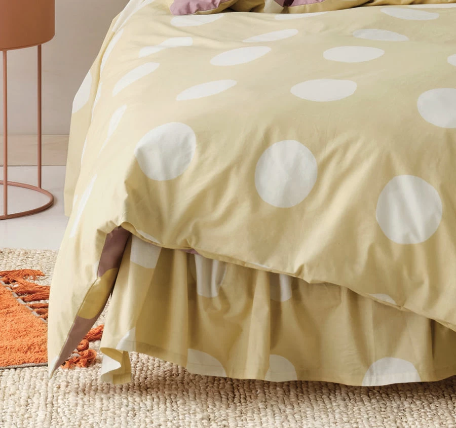 Roundabout Quilt Cover Set Range Berry And Wheat - Image 6