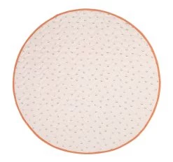 Smiles All Round 120cm Round Playmat Sugar And Apricot