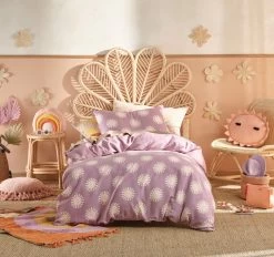 Sunny Day Quilt Cover Set Range Orchid