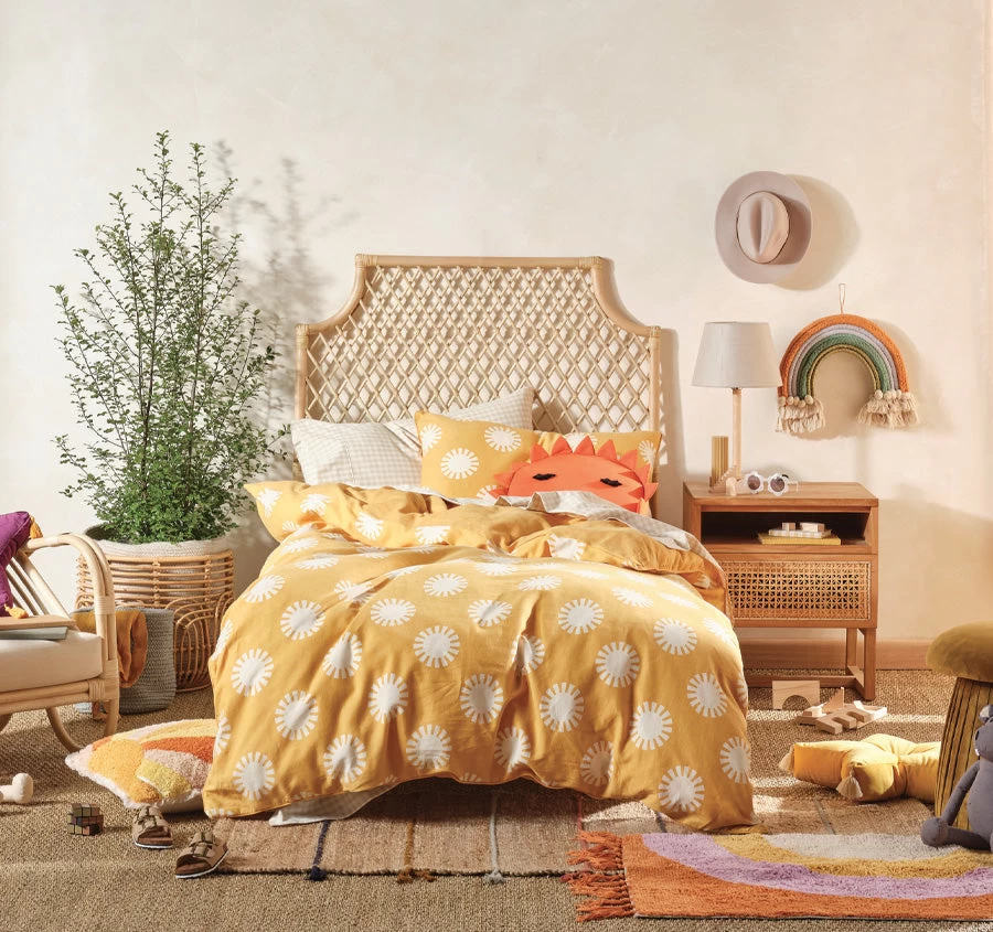 Sunny Day Quilt Cover Set Range Sunkissed