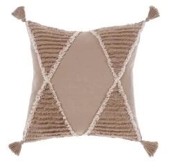 Asha 48x48cm Filled Cushion Sand