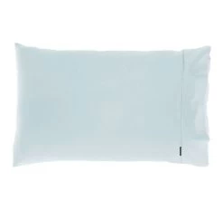 Hotel Augusta 500THC Cotton Sateen King Pillowcase Pale Blue