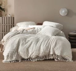 Dunaway Quilt Cover Set Range Sugar