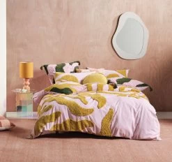 Eve Quilt Cover Set Range Pink