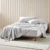 Landyn Printed Flannelette Cotton Mega Sheet Set Range Smoke