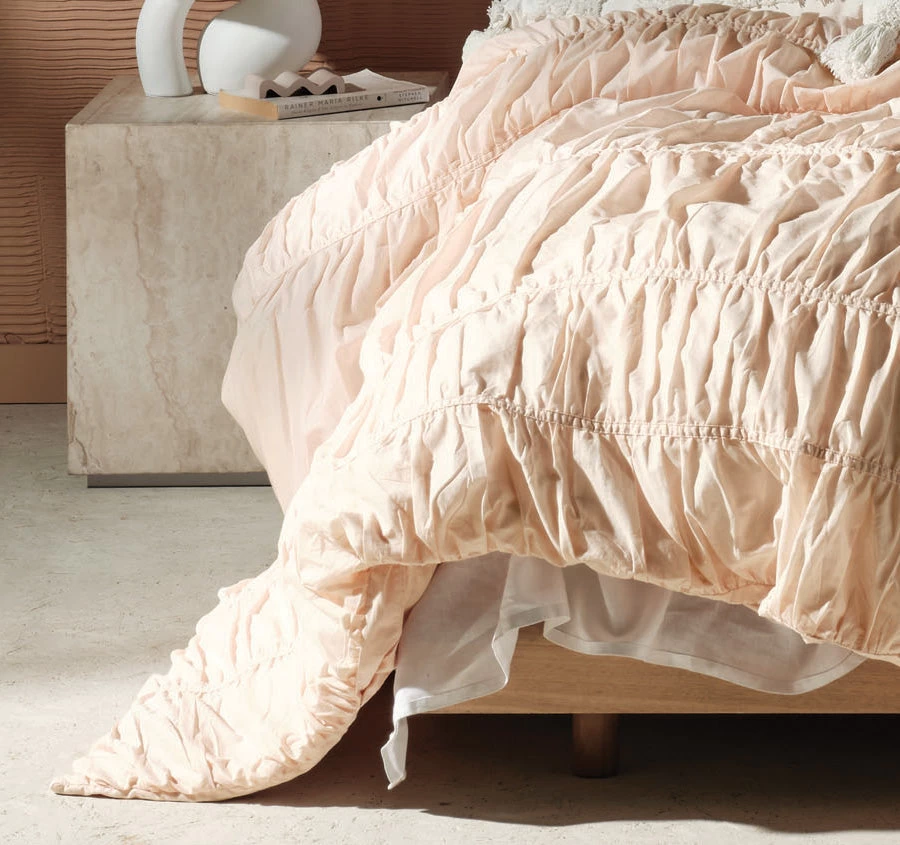 Layla Quilt Cover Set Range Pink - Image 3