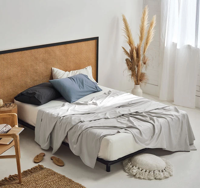 Nara 400THC Bamboo Cotton Mega Sheet Set Range Clay - Image 4