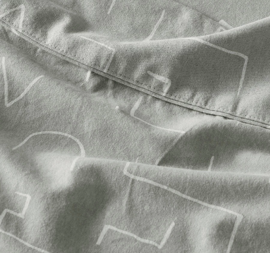 Nica Printed Flannelette Cotton Mega Sheet Set Range - Image 2