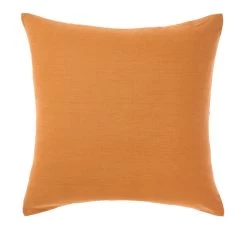 Nimes Linen European Pillowcase Terracotta