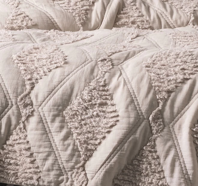 Piero Queen To King Bed Cover Range Sand - Image 2