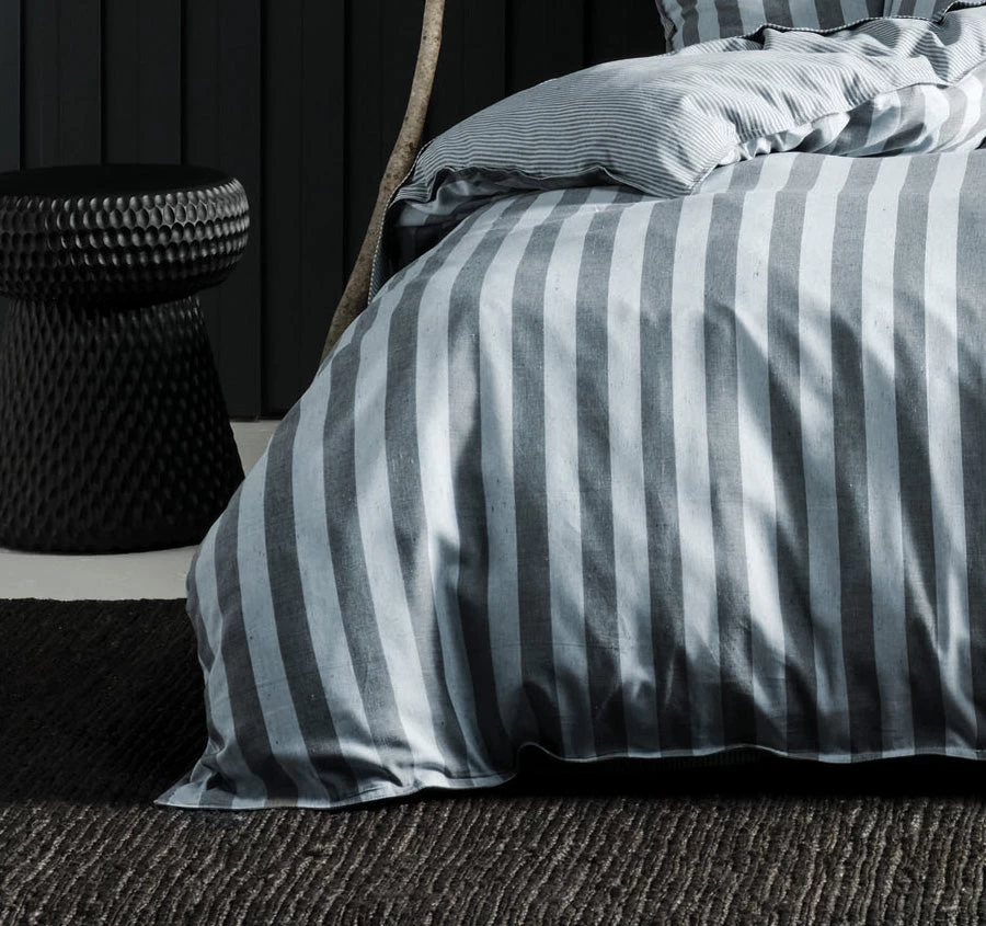 ReJeaneration Adrie Quilt Cover Set Range Charcoal - Image 3