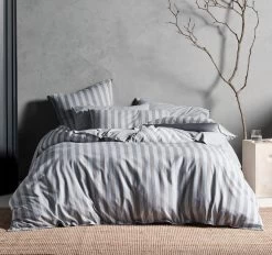 ReJeaneration Adrie Quilt Cover Set Range Olive