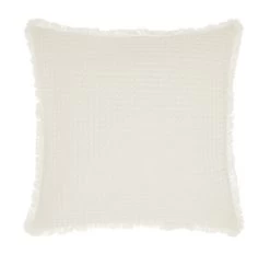 Saltwater 45x45cm Filled Cushion Marshmallow