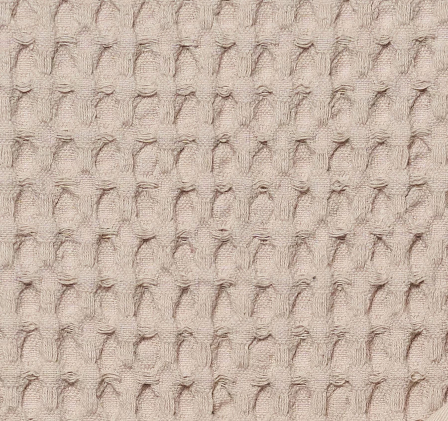 Cotton Waffle Blanket Range Linen - Image 2