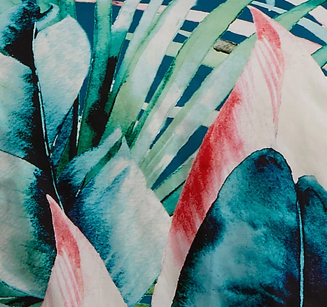 Mauritius Quilt Cover Set Range Teal - Image 2