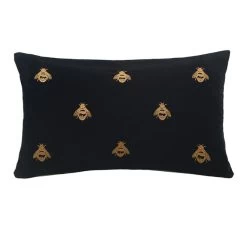 Buzz 30x50cm Filled Cushion Black