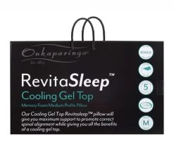 Revita Sleep Cooling Gel Memory Foam Medium Pillow