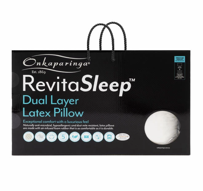 Revita Sleep Dual Layer Latex Medium Pillow