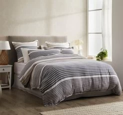 Kalan Quilt Cover Set Range Natural