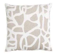 Linen Shellona 50x50cm Filled Cushion Sand