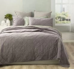 Attwood Coverlet Set Range Charcoal