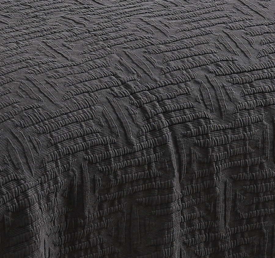 Capsule Bedspread Set Range Charcoal - Image 2