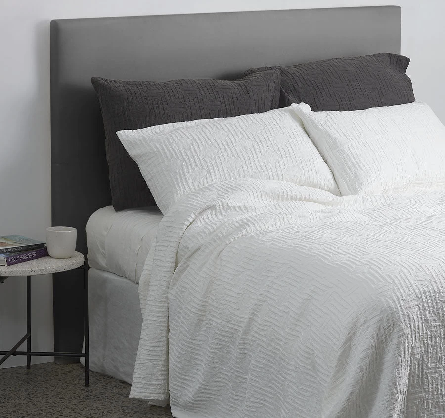 Capsule Bedspread Set Range White - Image 4