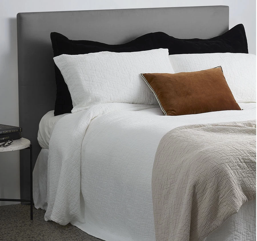 Roma Bedspread Set Range White - Image 4