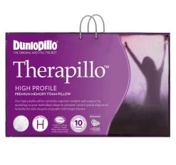 Therapillo Premium Memory Foam High Profile Standard Pillow