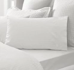 Millennia 1200THC King Pillowcase Pair Snow