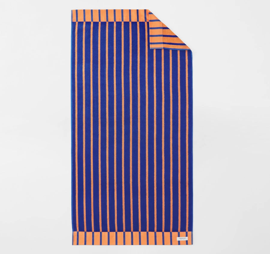 Pepin 75x150cm Beach Towel Tangerine