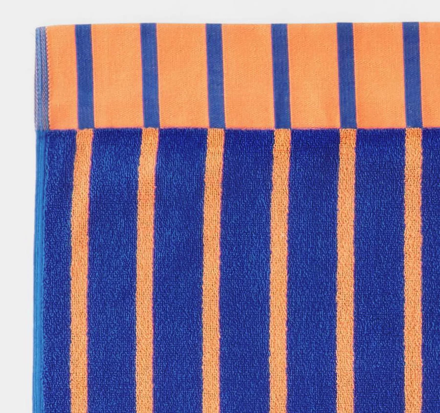 Pepin 75x150cm Beach Towel Tangerine - Image 2