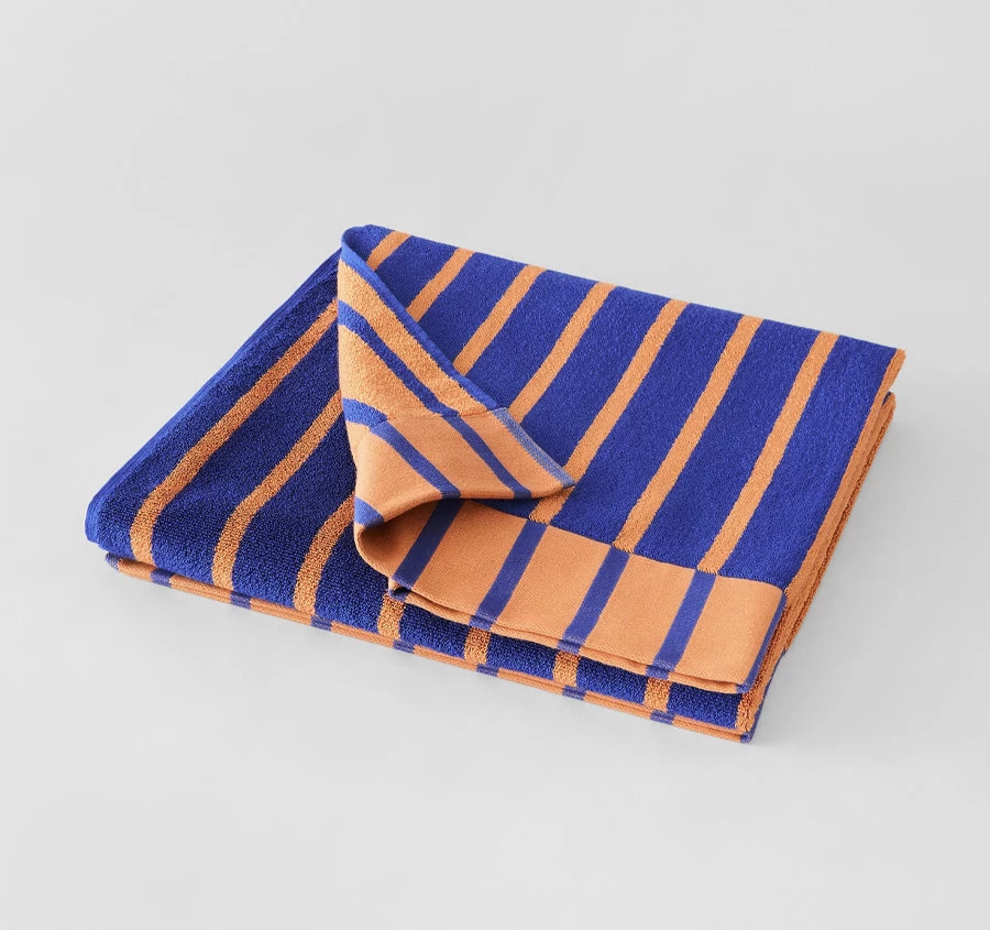 Pepin 75x150cm Beach Towel Tangerine - Image 4