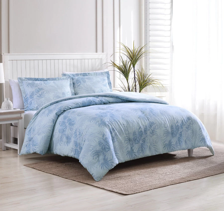Tommy Bahama Hanalei Bay Quilt Cover Set Range Blue