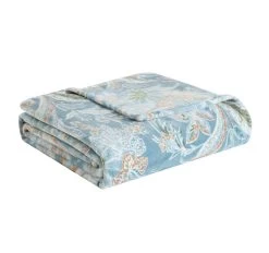 Tommy Bahama Tiki Bay Blanket Range Silver Blue