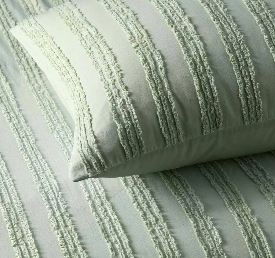 Reflections Quilt Cover Set Range Sage - Image 2